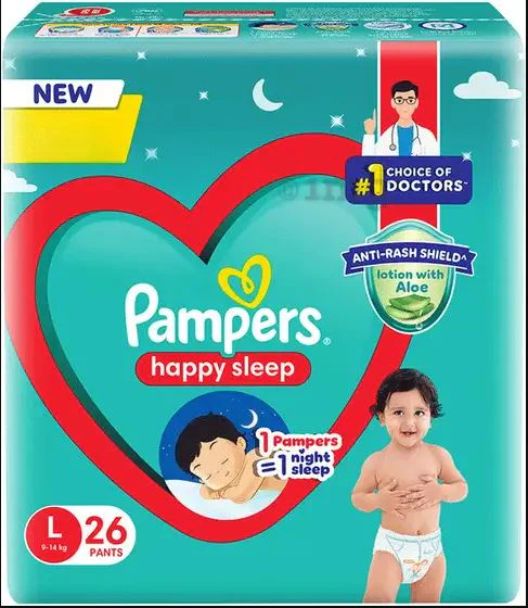 PAMPERS SIZE-L 26PIC