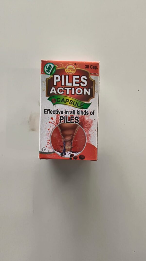 PILES ACTION CAPSULE 30 CAP