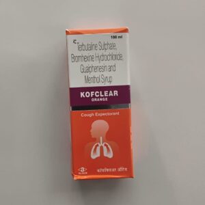 KOFCLEAR ORANGE COUGH SYRUP 100ml
