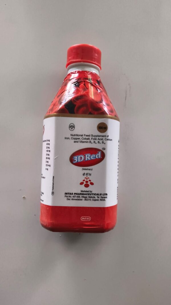 3D RED 500 ML