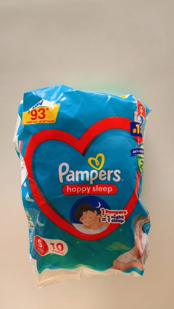 PAMPERS SIZE-S 10 PIC
