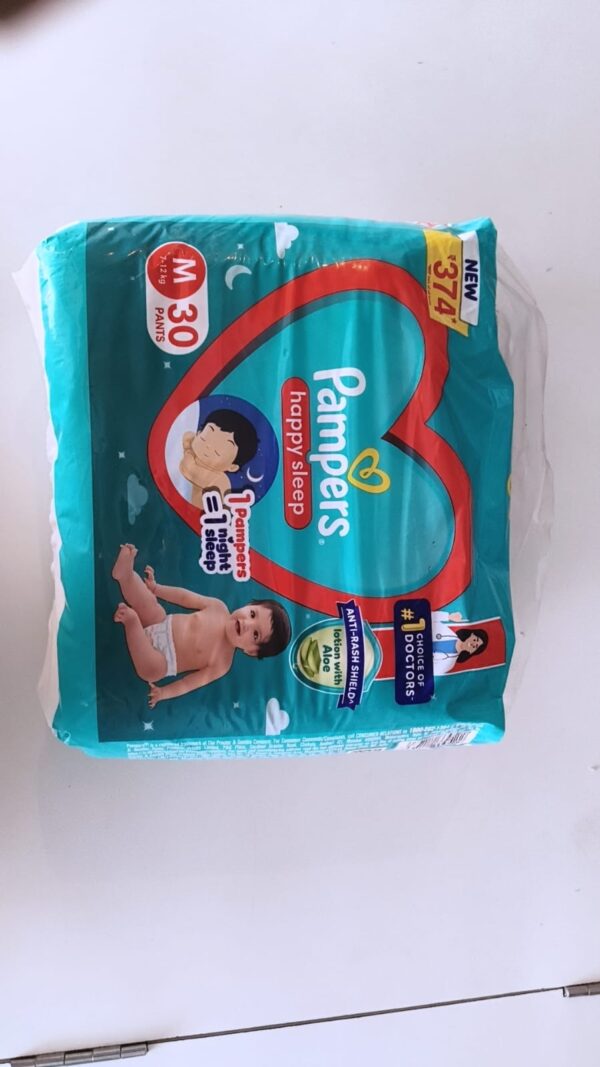 PAMPERS SIZE-M 30PIC