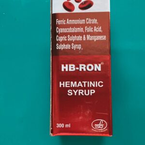 HB RON HEMATINIC SYRUP 300 ML